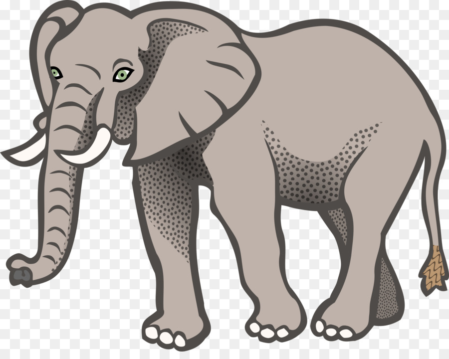 Asiatischer Elefant afrikanischer Elefant clipart - Elefant