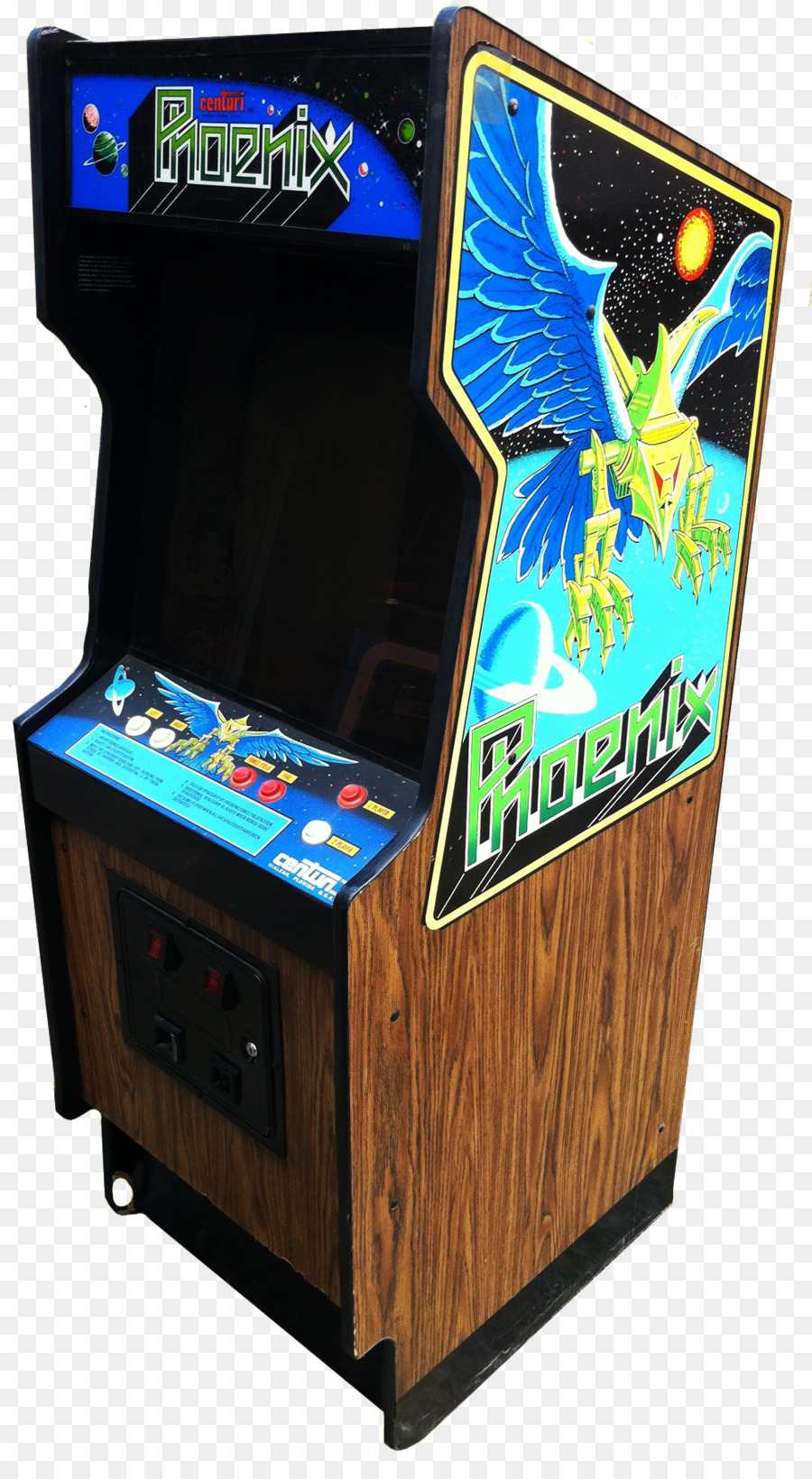 Phoenix Video Game Arcade Cabinet