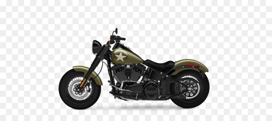 Softail Harley-Davidson CVO Motorrad Bobber - schlank