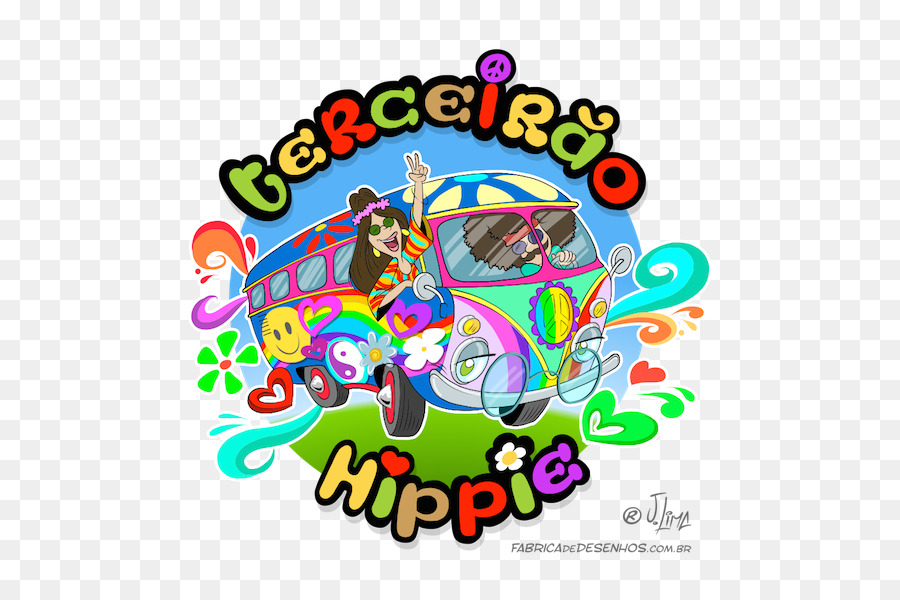 Logo Zeichnung - Hippie