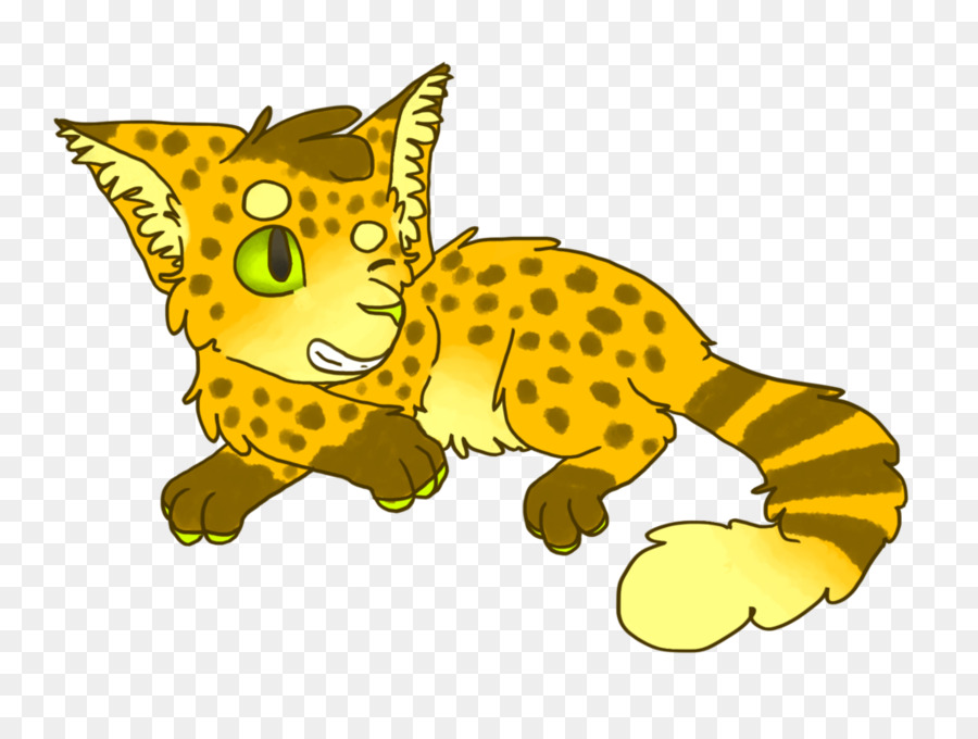 Gatto Ocelot Cheetah Mammifero Carnivora - stanco