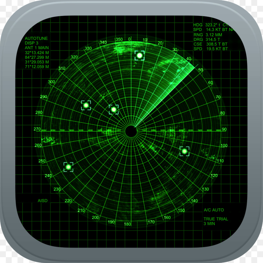 Marine Radar di Pubblicazione radar Passivo Sfondo del Desktop - radar