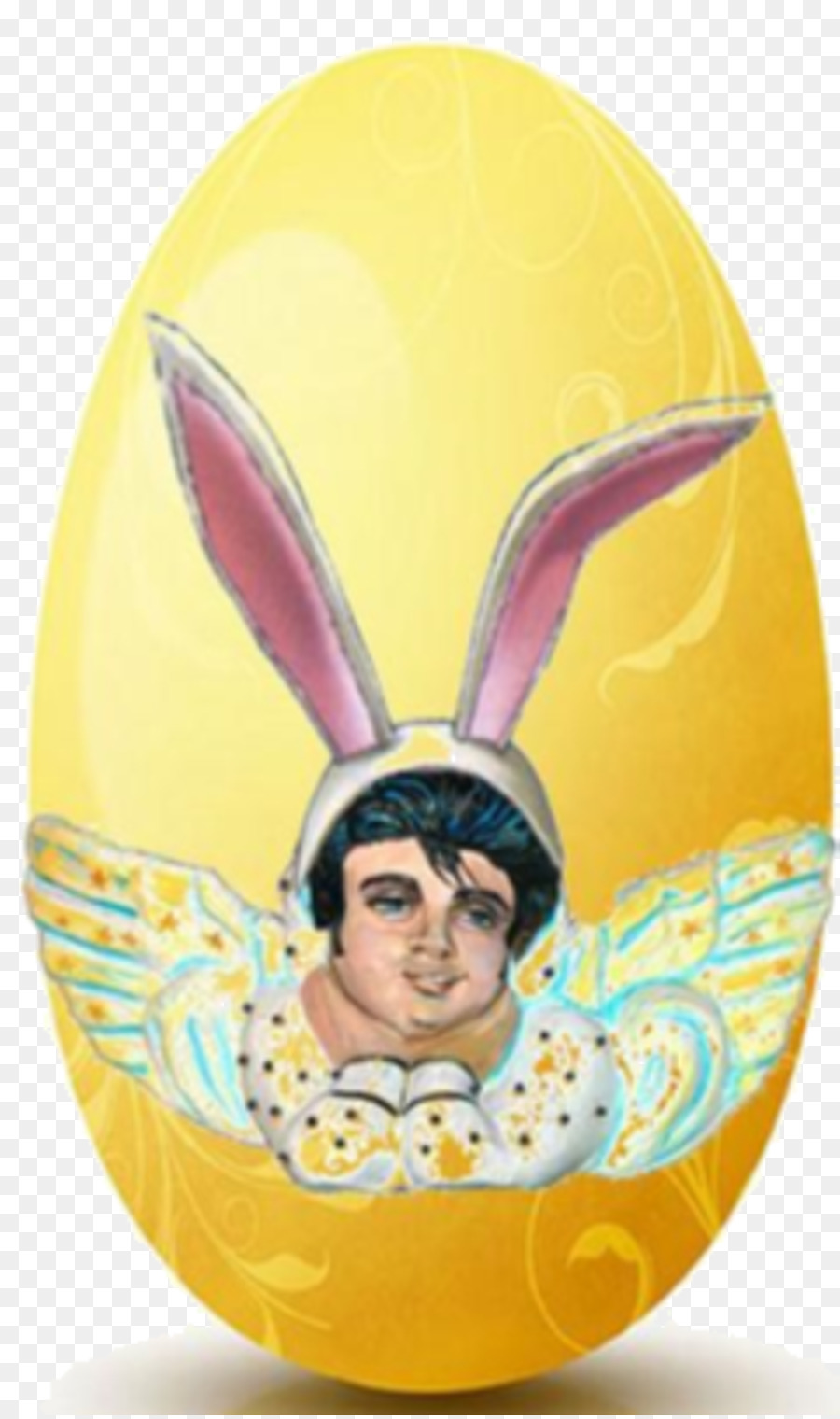 Coniglietto di pasqua, uovo di Pasqua - Elvis