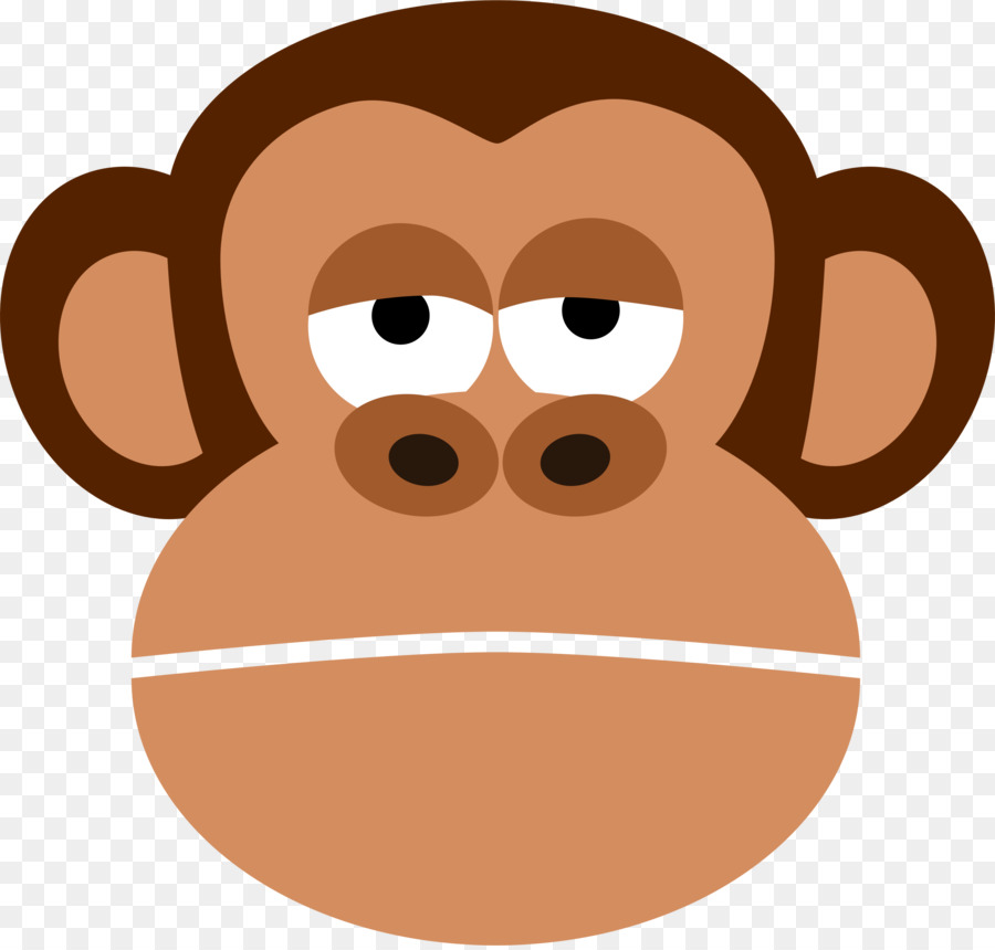 Monkey Cartoon png download - 2400*2282 - Free Transparent Chimpanzee png  Download. - CleanPNG / KissPNG