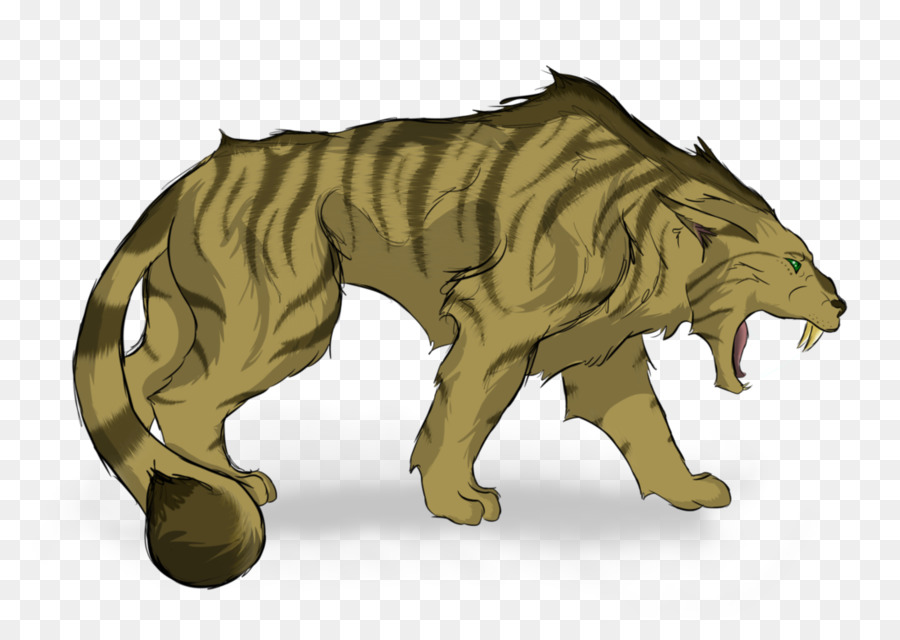 Tigre, Leone, Gatto Cougar Arte - ruggito