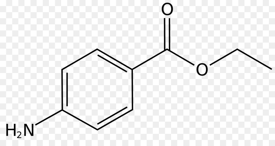 Benzocain 4-Aminobenzoesäure-Ethyl-Gruppe Chemie die Chemische Formel - Husten