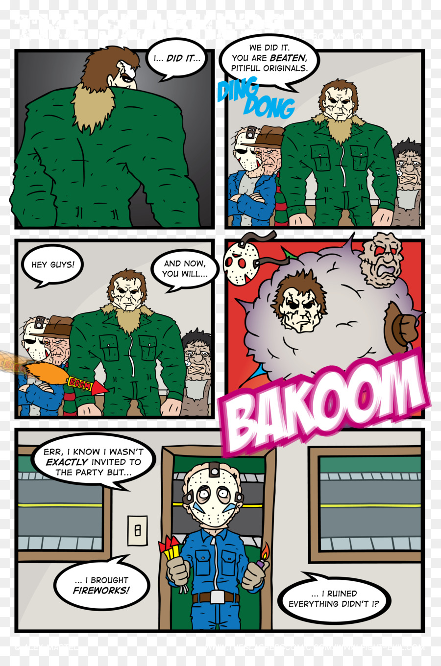 Michael Myers-Comics Comic-Slasher Jason Voorhees - Shia LaBeouf
