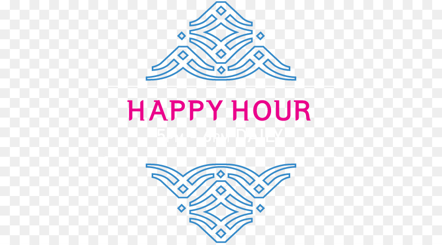 Grafik design Logo Blau - Happy Hour