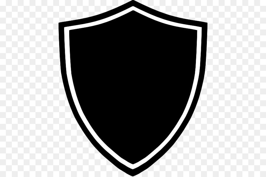 Logo Chắn Clip nghệ thuật - da đen, shield