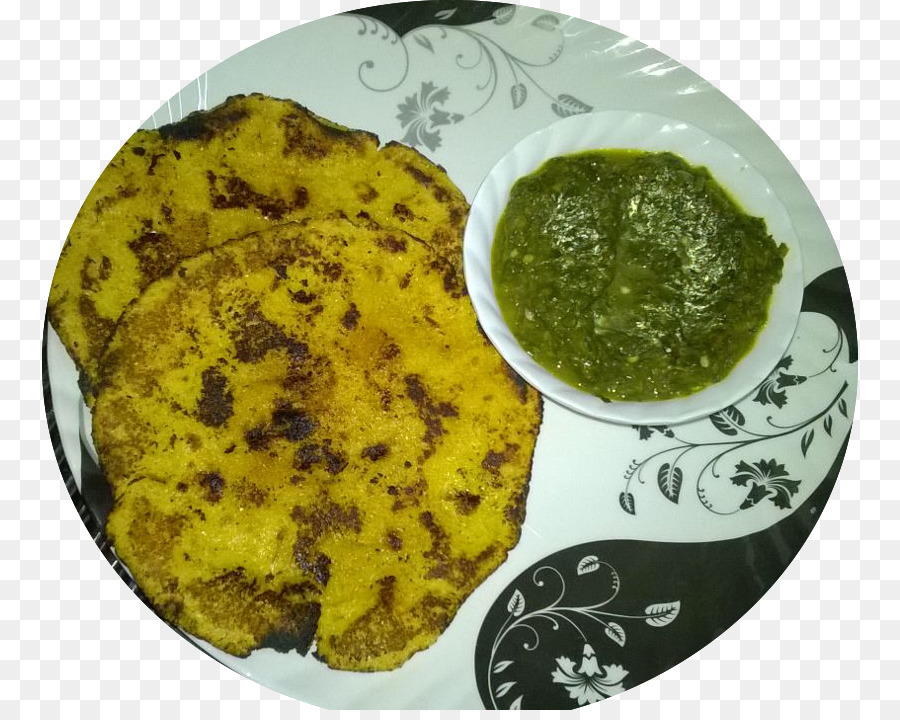 Indian Roti Sarason da Sage Paratha - Chapati