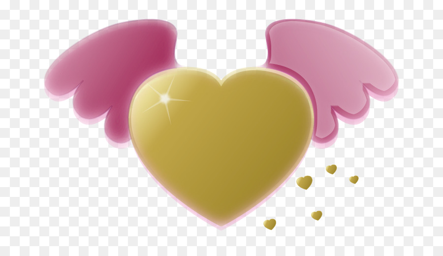 Herz Kostenlose Clip art - Herz Gold