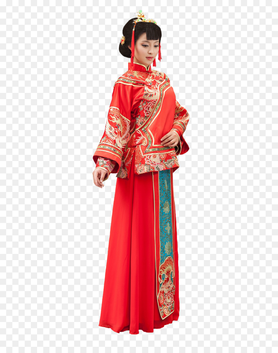 Braut Hochzeit chinesischen Ehe-Formelle Kleidung China - ich