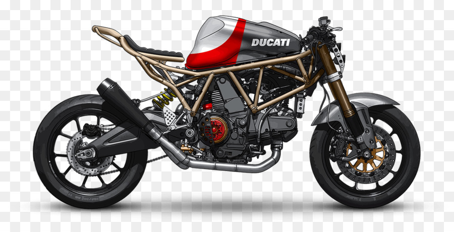 Motorcycle, Da Suzuki Ducati SuperSport Sport-bike - Ducati