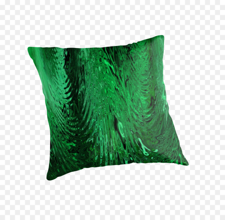 Dekokissen Kissen - grüne abstrakte