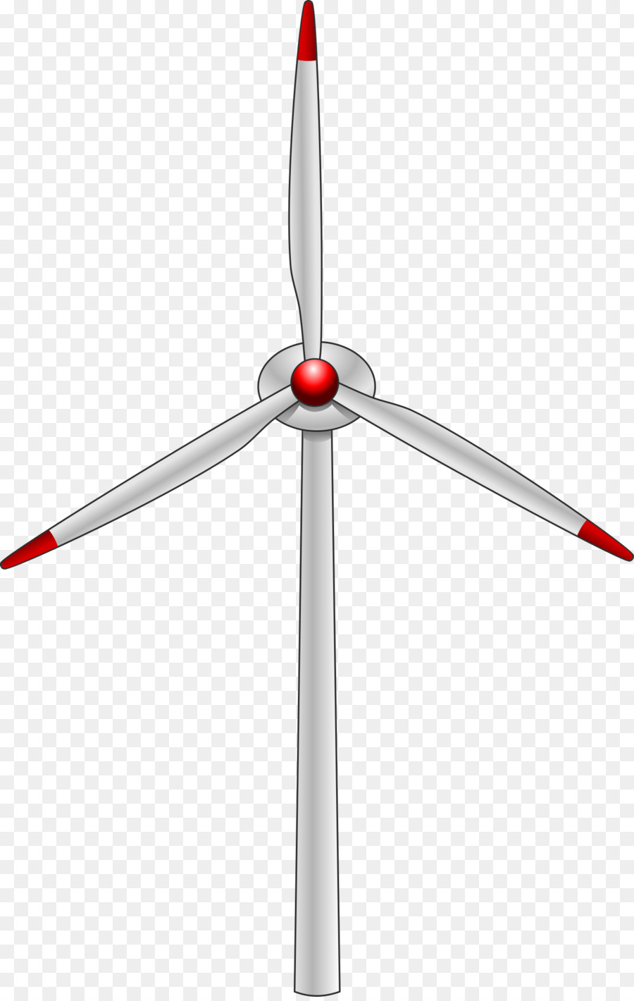 Wind farm Wind turbine clipart - Wind