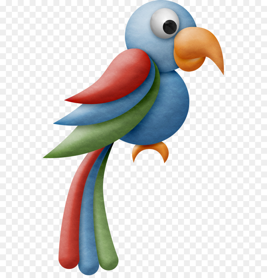 Vogel-Tier-Safari Clip-art - Piraten Papagei