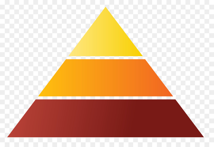 Ägyptische Pyramiden-Form Quadratische Pyramide clipart - Pyramide