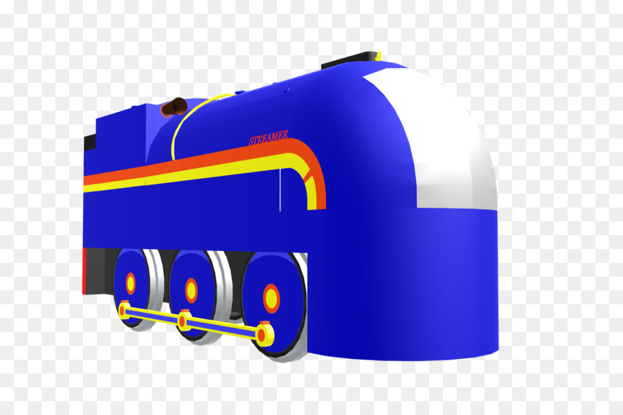 Rail Transport Blue