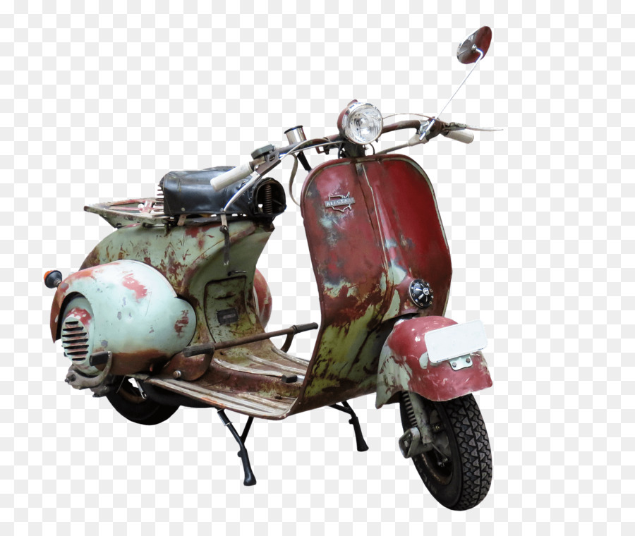 Scooter Vespa Moto Ciclomotore - vecchio divano
