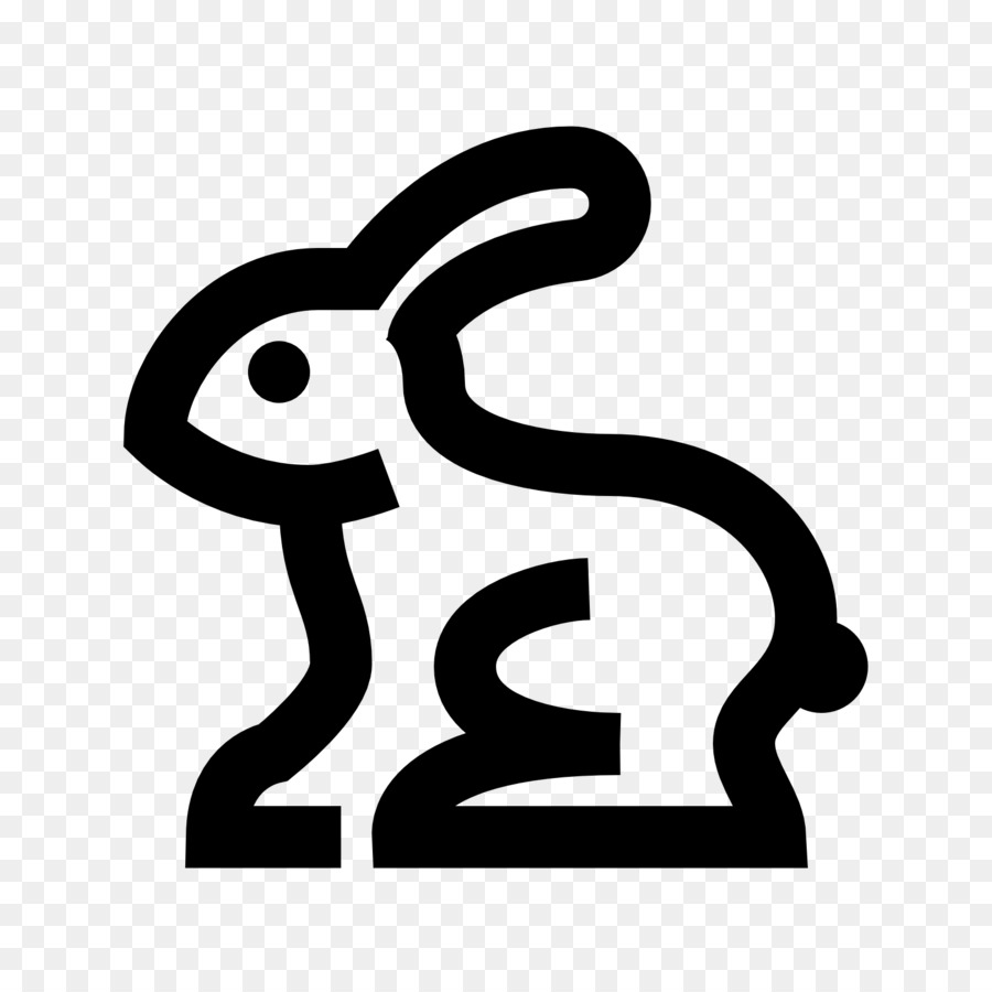 Easter Bunny Máy Tính Biểu Tượng Chữ - thỏ