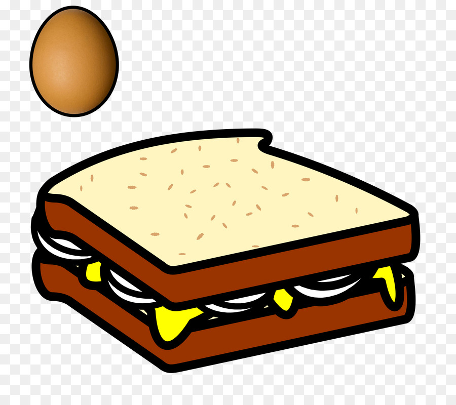 Essen Clip art - ei sandwich