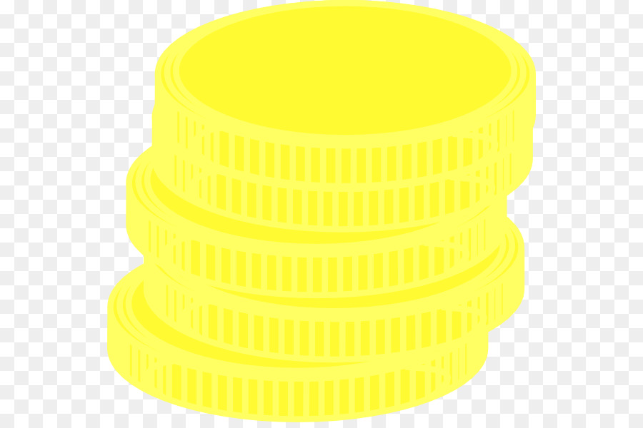 Đồng tiền vàng Clip nghệ thuật - Đồng tiền vàng