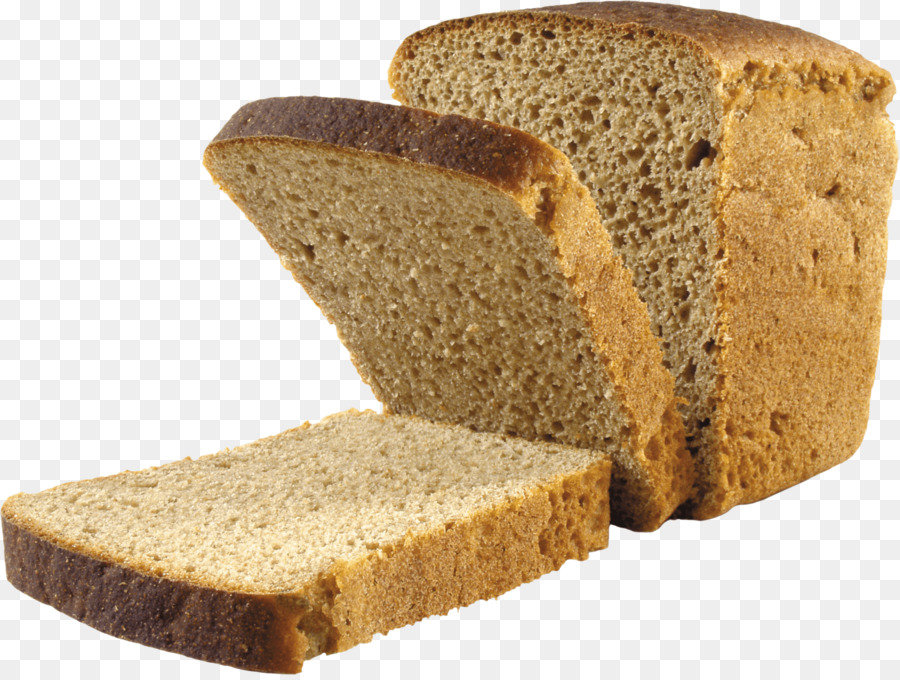 Knoblauch-Brot-Roggen-Brot in Scheiben Geschnitten Brot Laib - Brot
