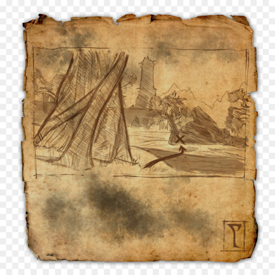 The Elder Scrolls Online Schatz Karte, The Elder Scrolls V: Skyrim - Piraten Karte