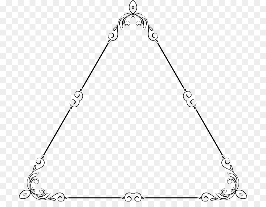 Triangolo Il Punto Di - elegante cornice
