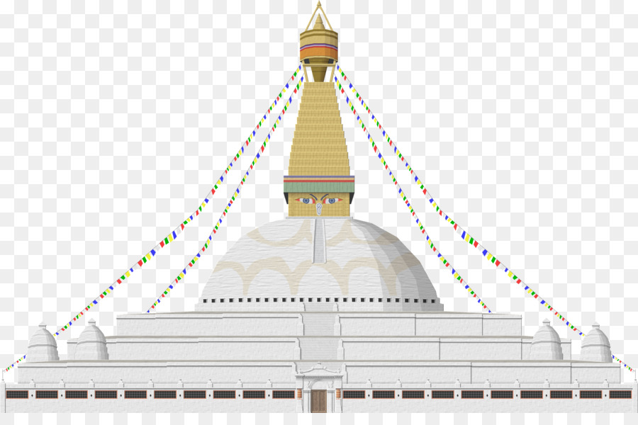 Boudhanath Tempio Di Swayambhunath Stupa Mandala - tempio