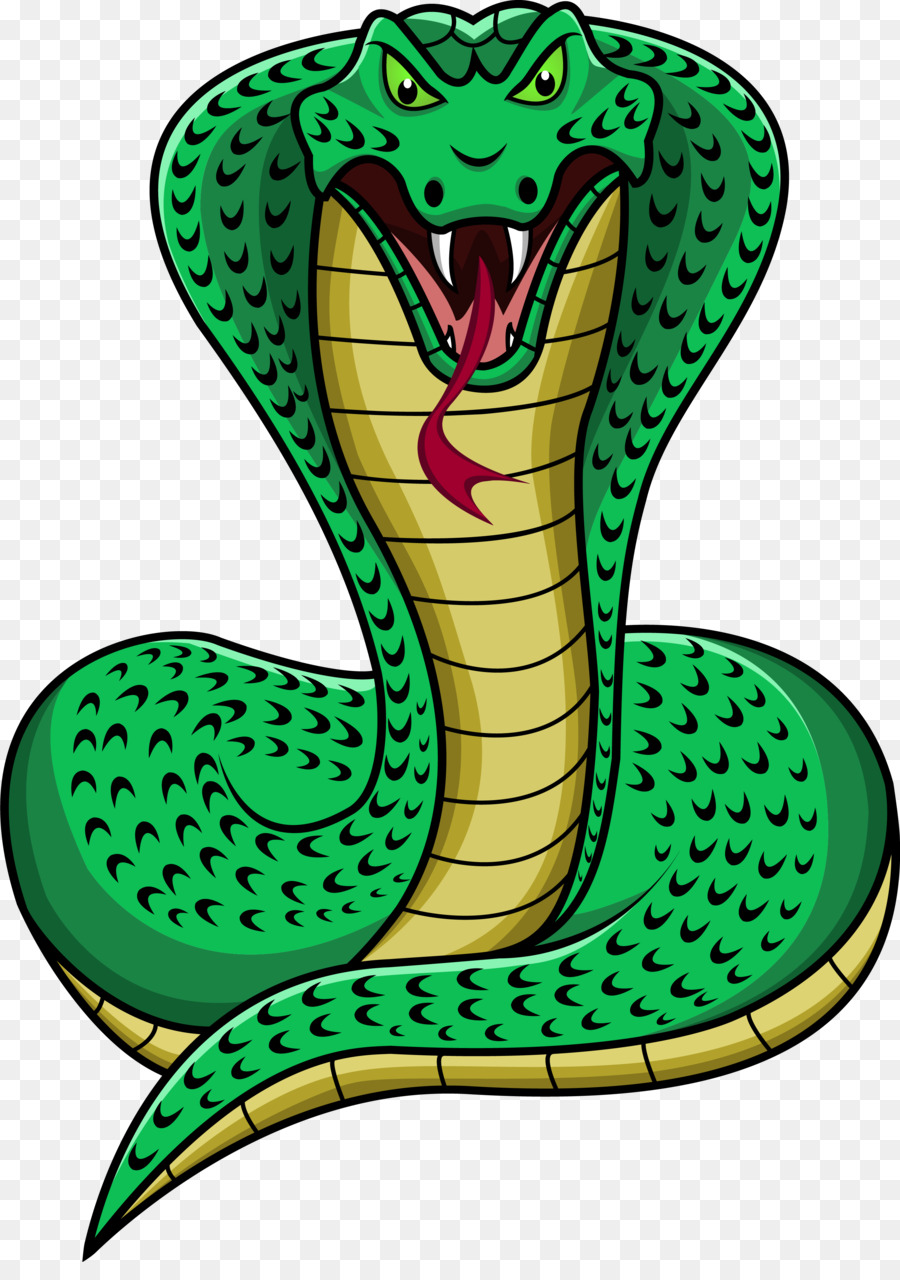 Schlange King cobra Clip art - Komodo