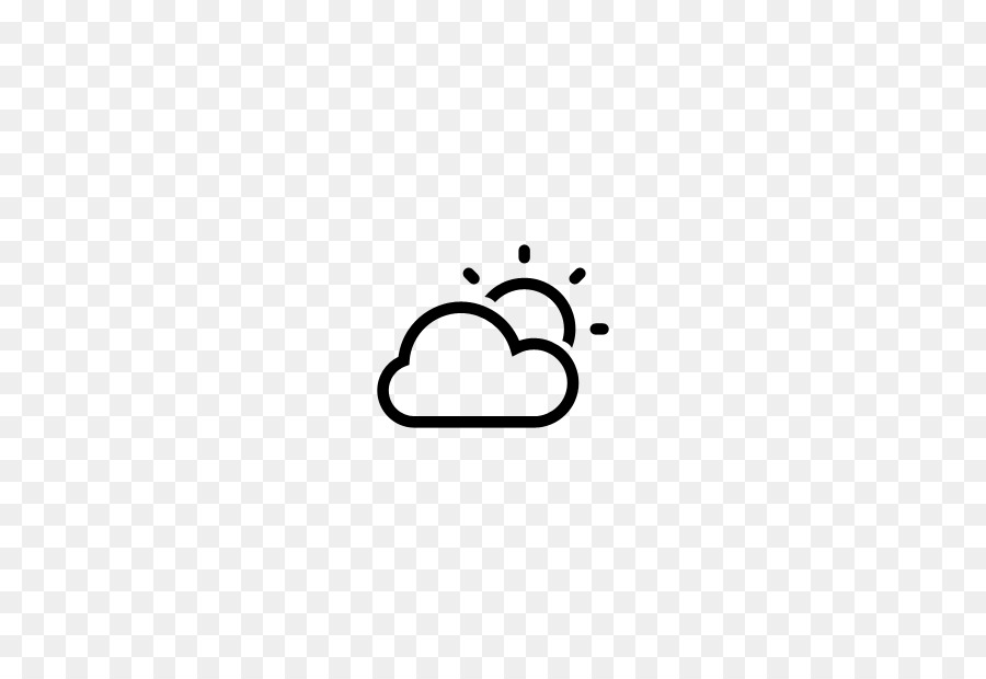 Computer-Symbole Symbol Wetter Clip art - bewölkt