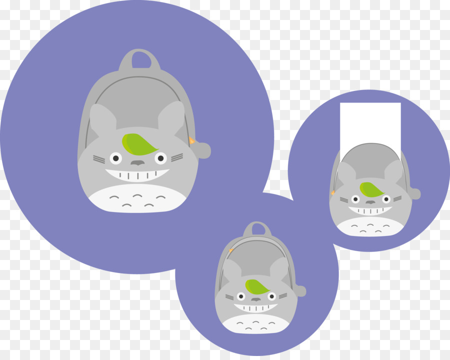 Cartoon Kopfbedeckung - Totoro