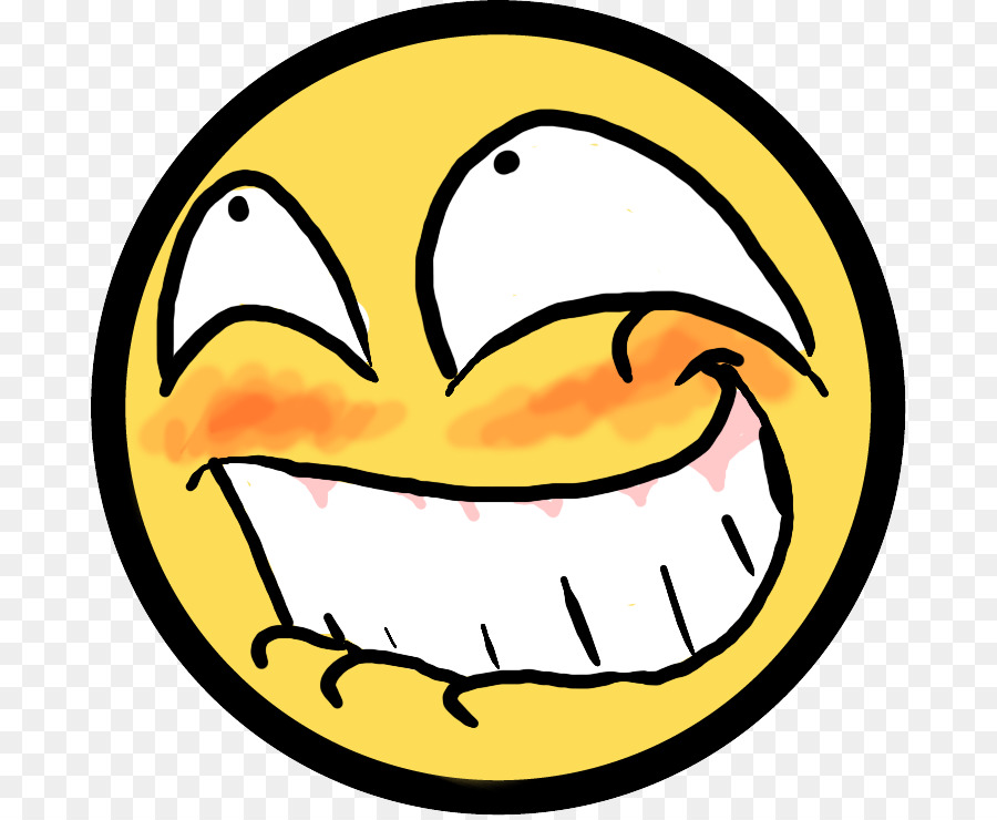 Smiley-Gesicht Emoticon-Rot - errötend emoji