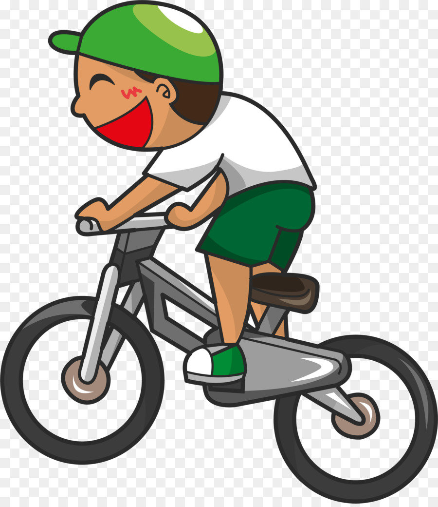 Sport estremo, Cartone animato - Escursioni in bicicletta