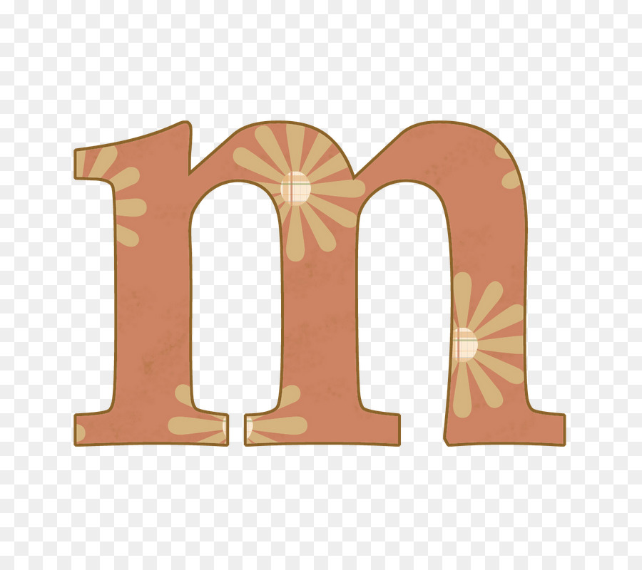 Groß und Kleinbuchstaben Alphabet Schriftart - Buchstaben m