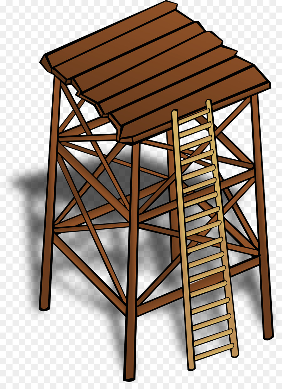 Die Wachtturm clipart - Leiter
