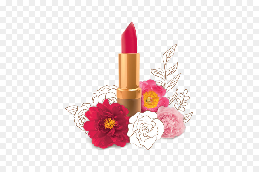 Lipstick Lip balm in der Farbe Kosmetik - rote Lippen