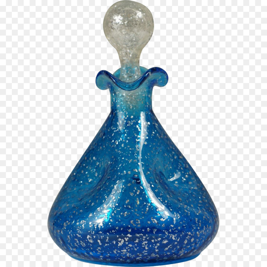 Chai thủy tinh Cobalt, màu xanh Ngọc Bình Vật - Nước HOA