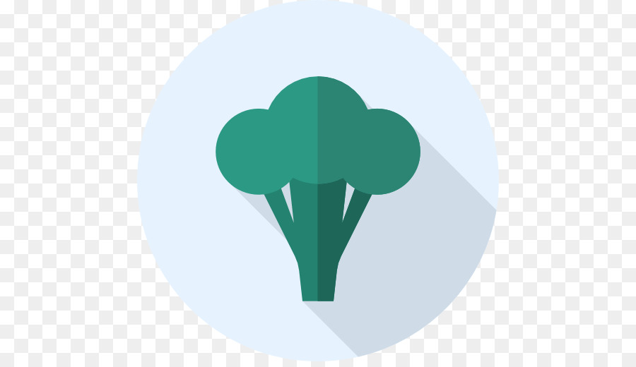 Grün Teal-Logo - Brokkoli