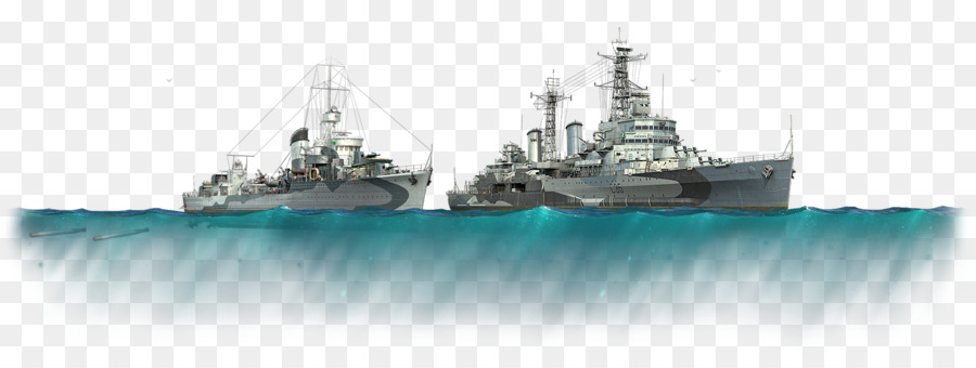 Kriegsschiff-Fregatte-Kreuzer - Schiff