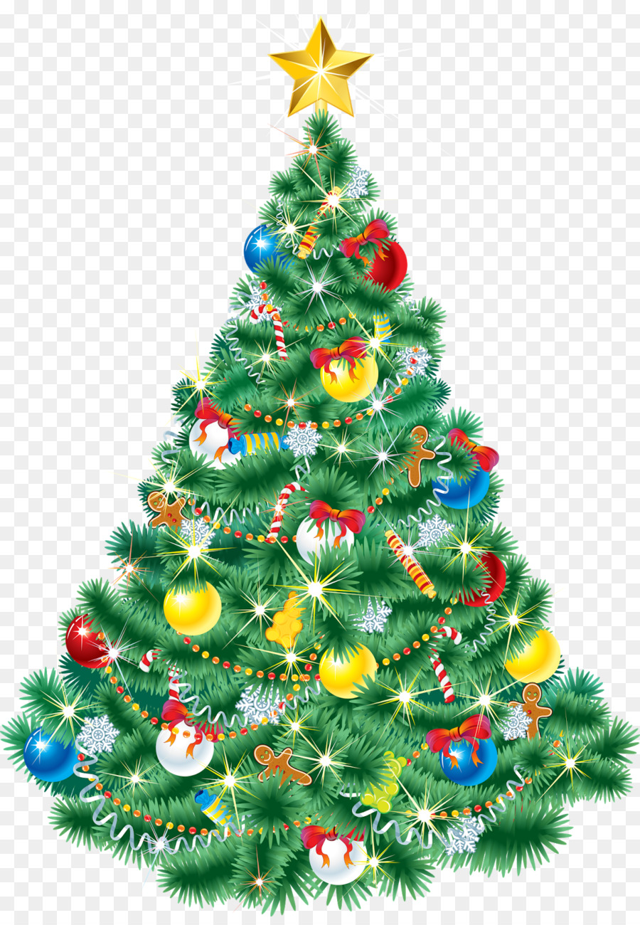 Albero di natale, Renne, ornamento di Natale Clip art - albero di natale