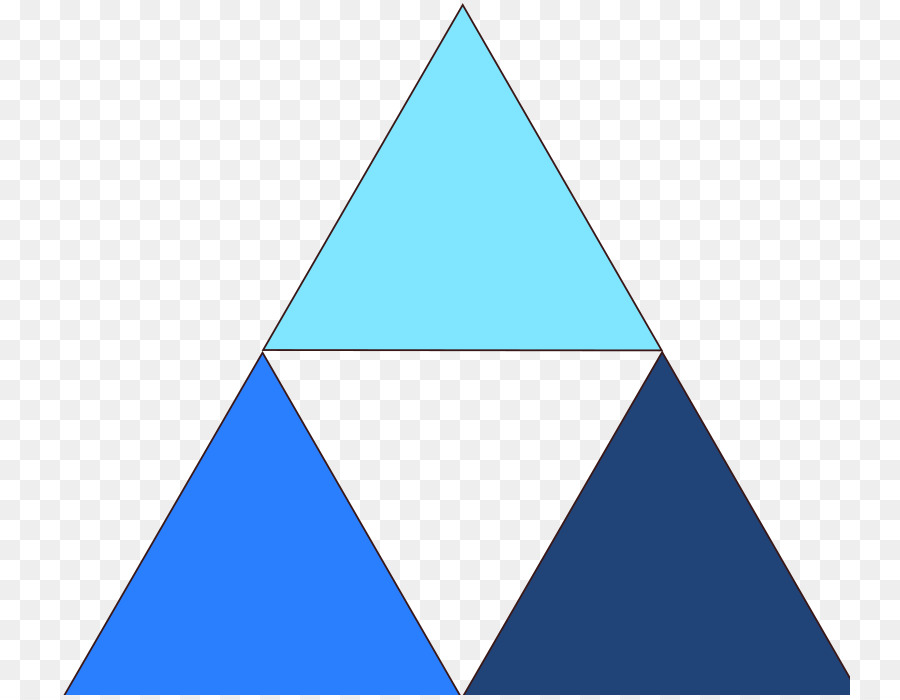 Triangolo Blu Vertice - triangolo
