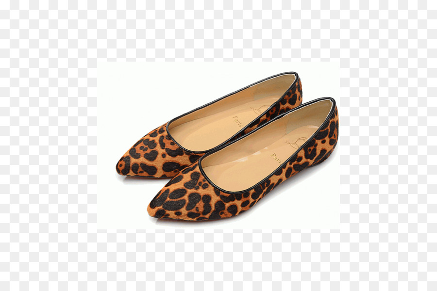 Leopard Balletto piatto Slip-on scarpe High-top - Louboutin