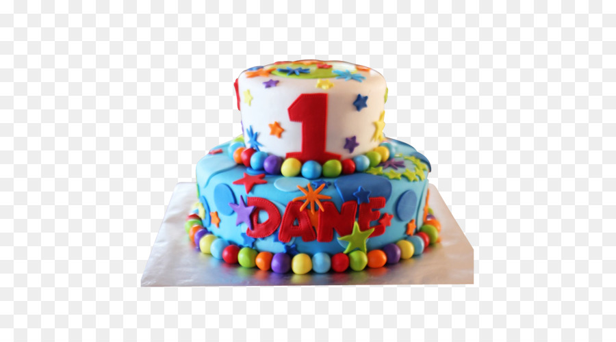 Geburtstag-Kuchen-Kuchen-Deko-Cupcake - Geburtstagskuchen