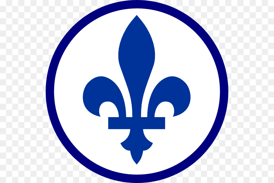 Fleur-de-lis, Quebec Clipart Royalty-free - stelle bianche