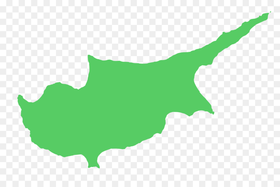 Cipro Mappa Vettoriale Royalty-free - io