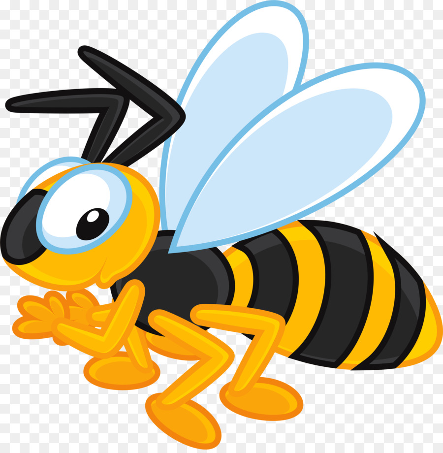 Miele di ape Insetto Alveare Clip art - ape