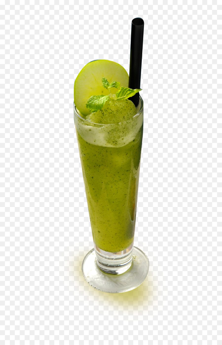 Saft Cocktail garnieren Mojito Limeade - grüner Apfel