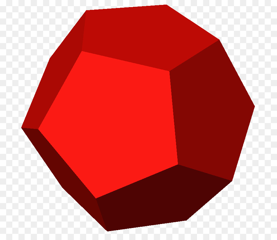 Regelmäßige Polyeder Dodekaeder-Geometrie der platonischen Körper - Einheitliche